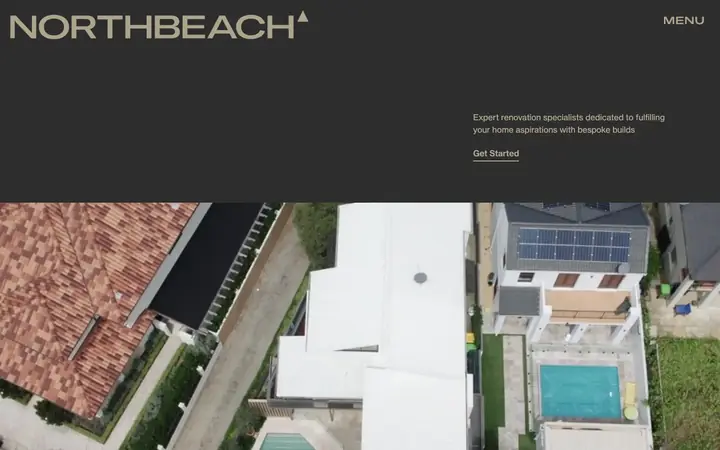 North Beach Building website homepage